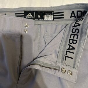 Adidas Men’s Light Gray Baseball Pants